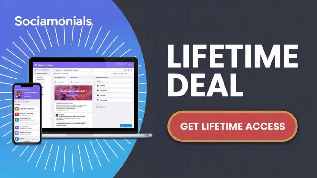 Sociamonials lifetime deal offer